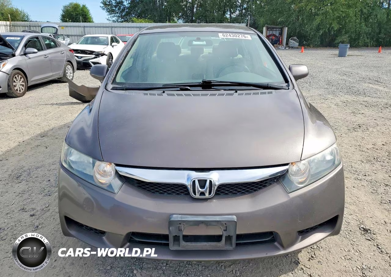 2009 Honda Civic Lx VIN:19XFA16519E052225 - 5