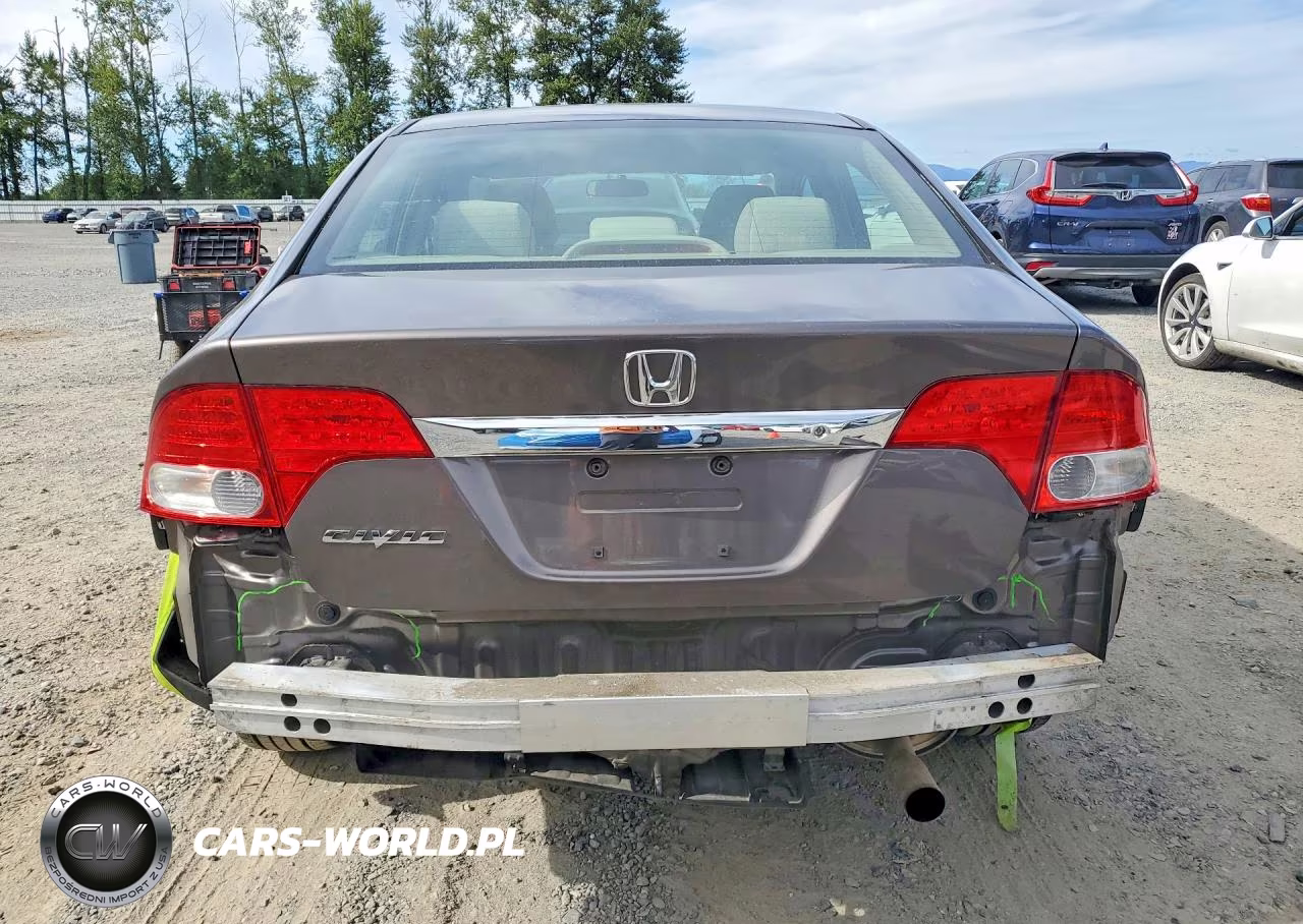 2009 Honda Civic Lx VIN:19XFA16519E052225 - 6