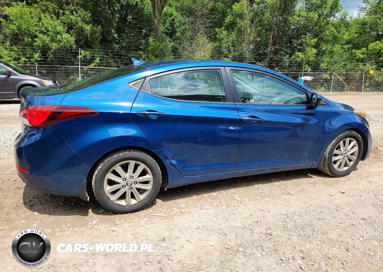 2015 Hyundai Elantra Se VIN:KMHDH4AE2FU421694 - 3