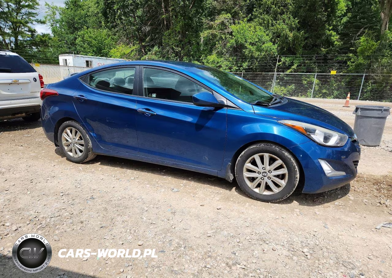 2015 Hyundai Elantra Se VIN:KMHDH4AE2FU421694 - 4