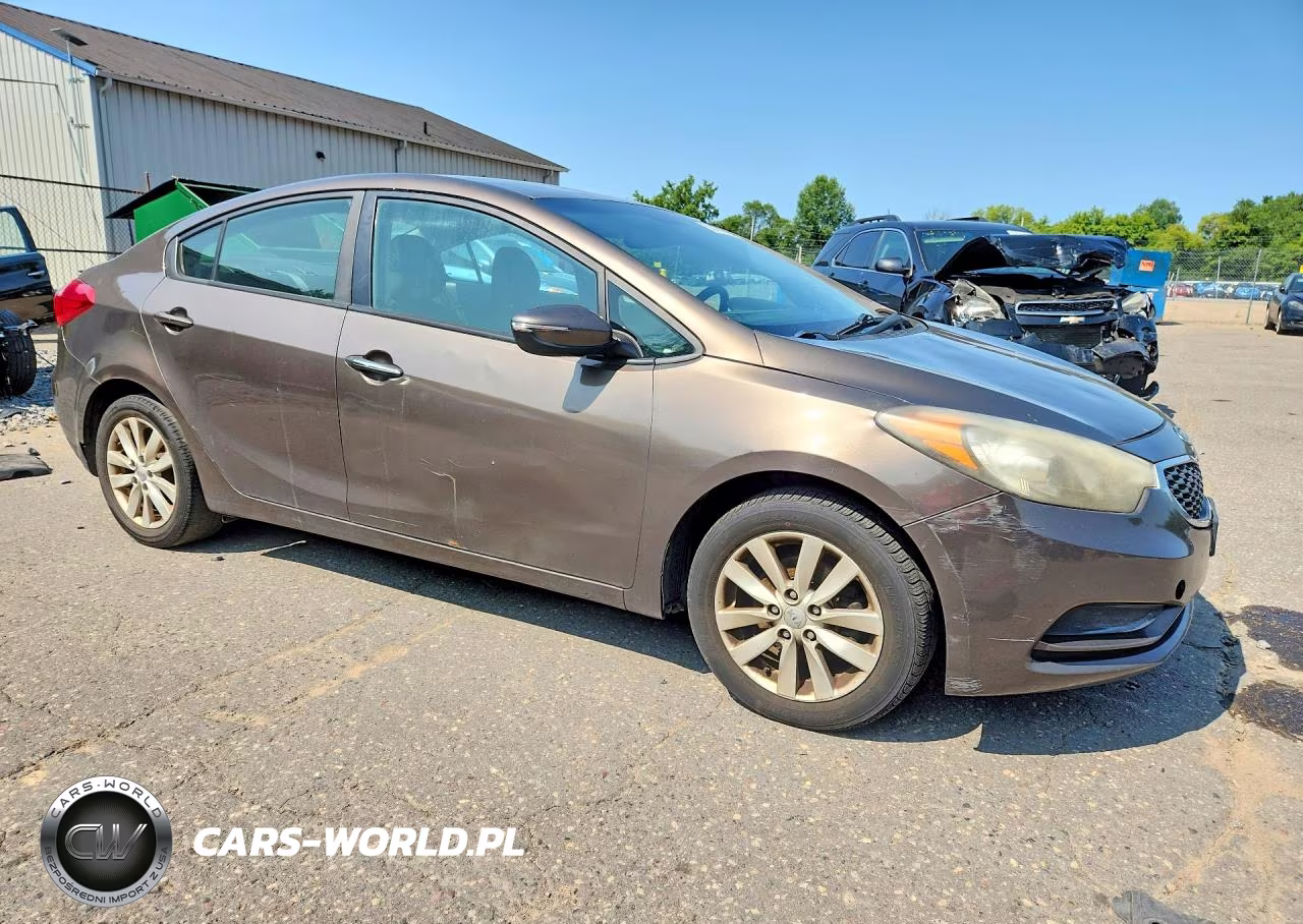2014 Kia Forte Lx VIN:KNAFX4A6XE5101960 - 4