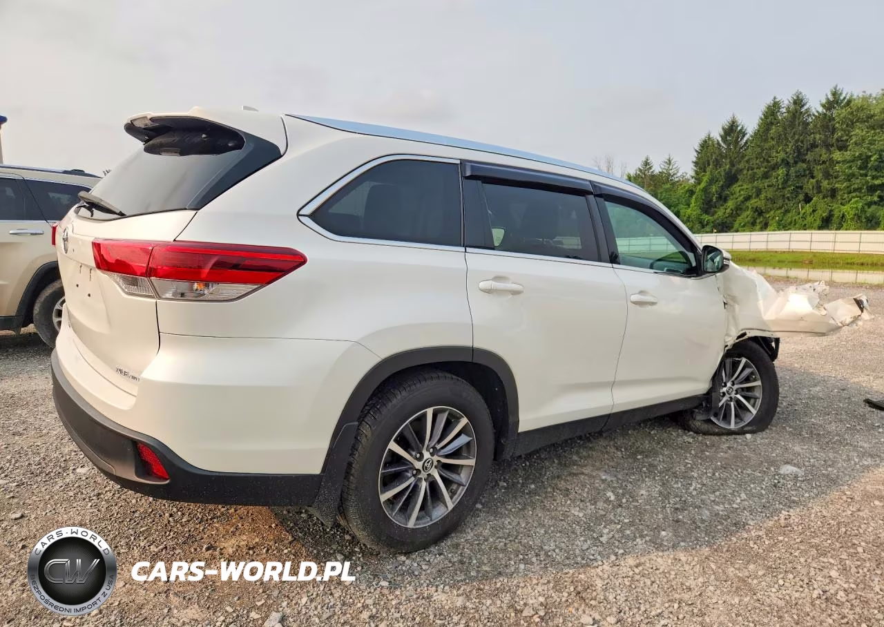 2019 Toyota Highlander Xle VIN:5TDJZRFH0KS570818 - 3