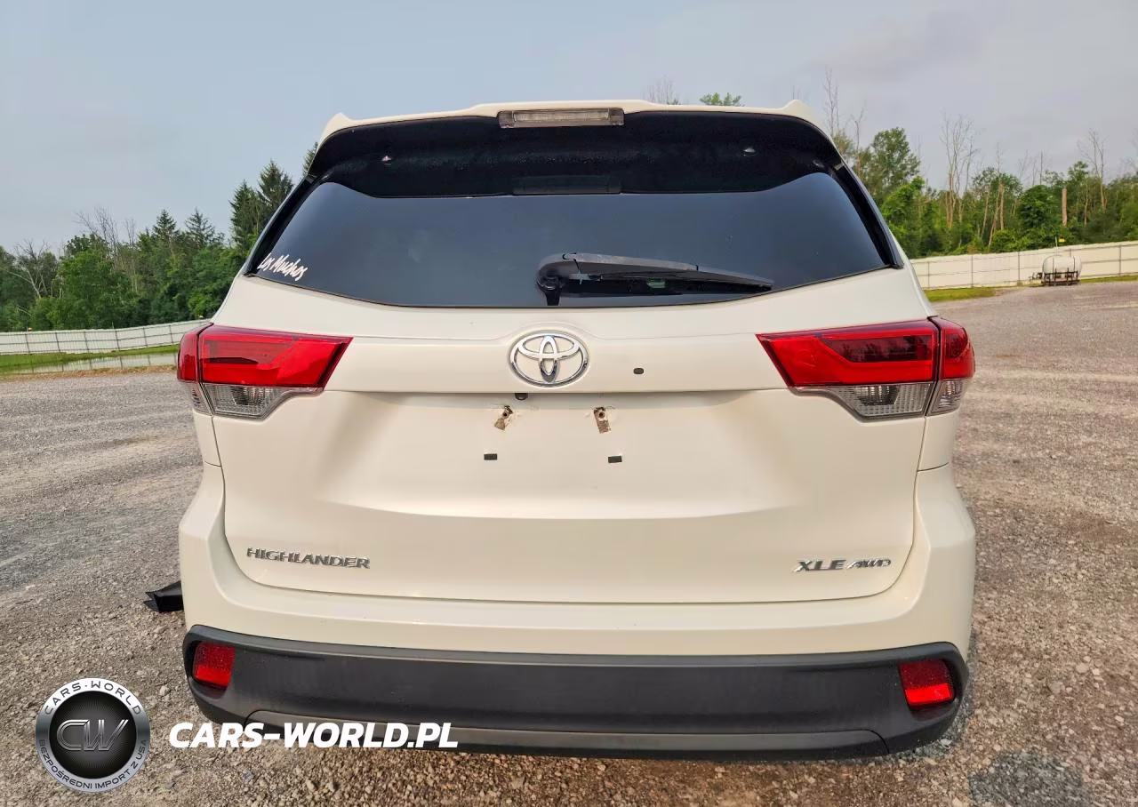 2019 Toyota Highlander Xle VIN:5TDJZRFH0KS570818 - 6