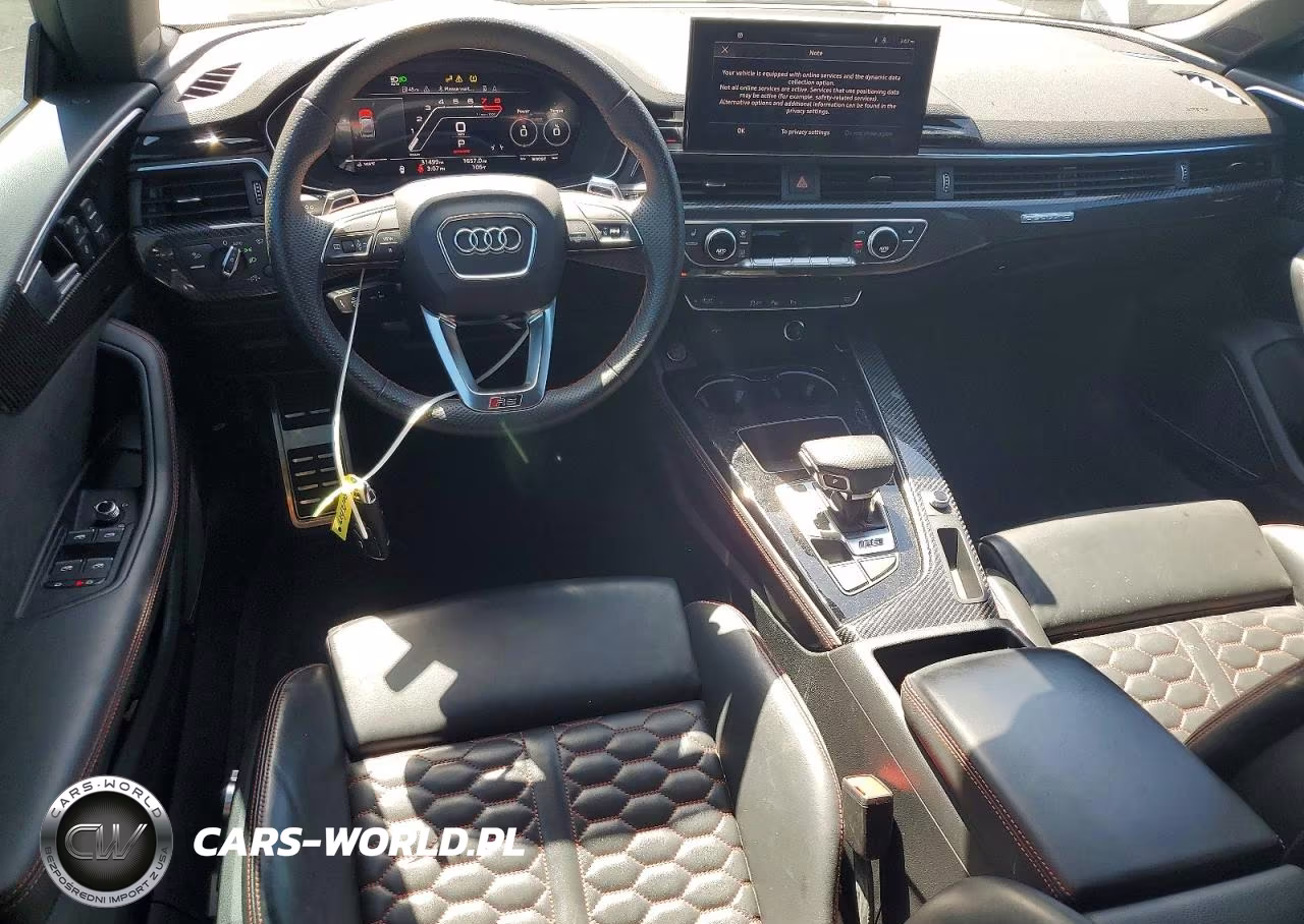 2024 Audi Rs5 VIN:WUAAWCF52RA900108 - 8