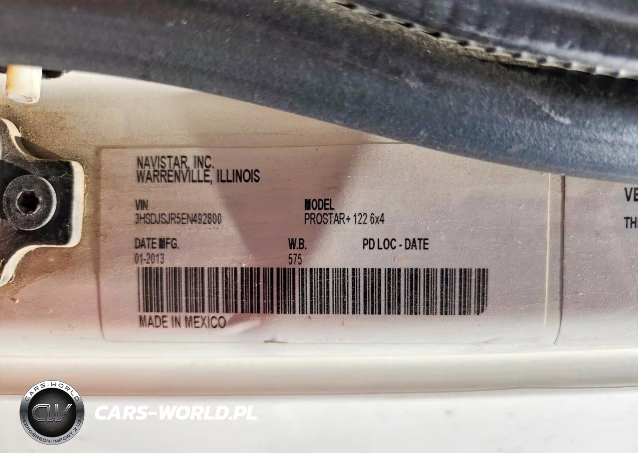 2014 International Prostar - Box Truck VIN:3HSDJSJR5EN492800 - 12