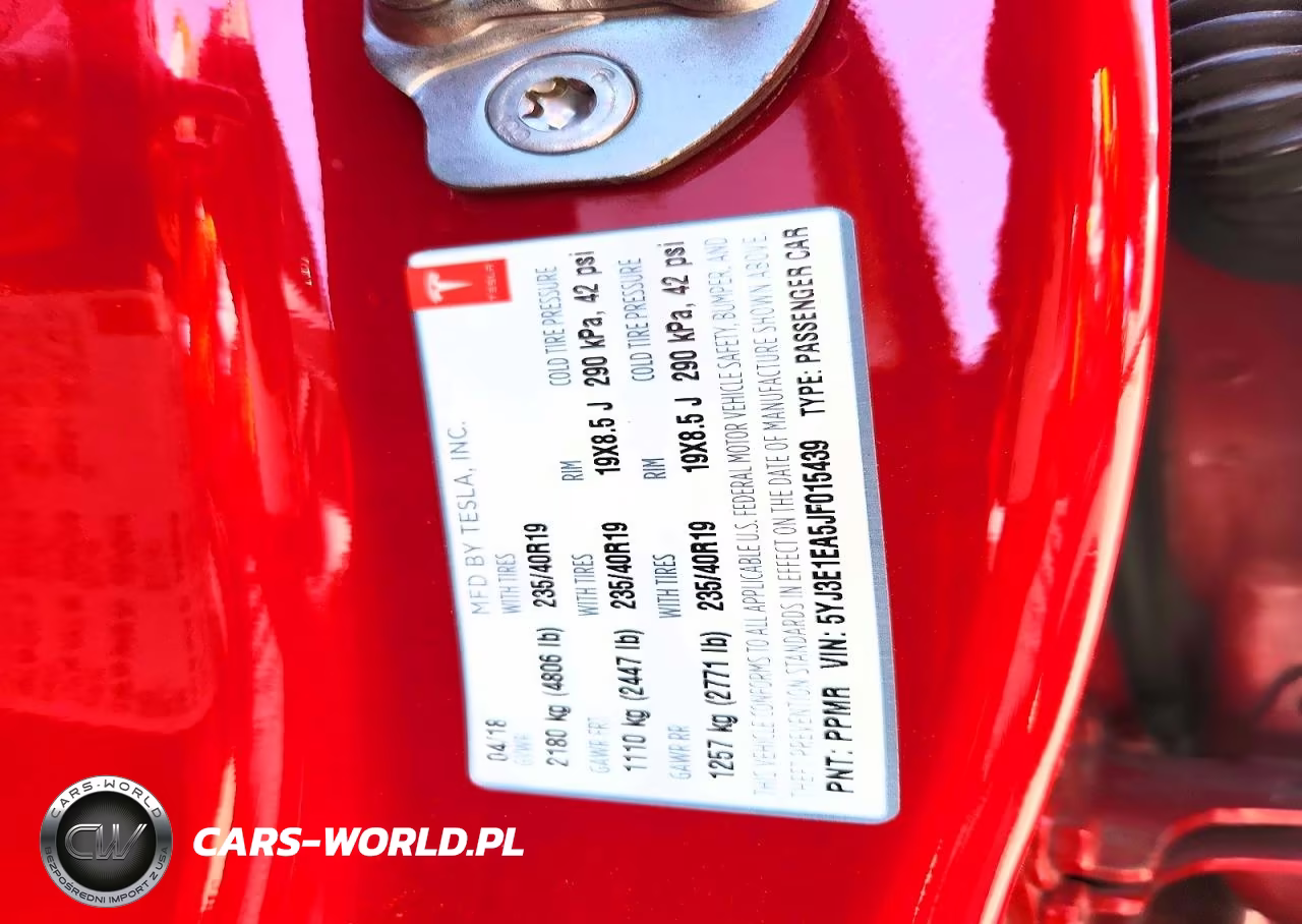 2018 Tesla Model 3 VIN:5YJ3E1EA5JF015439 - 13