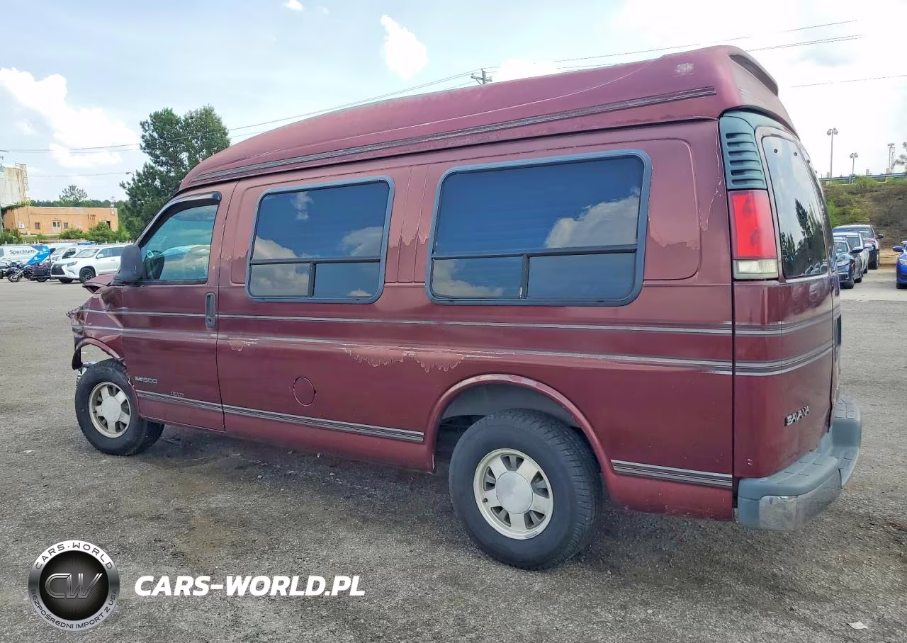 1999 GMC Savana Rv G1500 VIN:1GDFG15R1X1070545 - 2