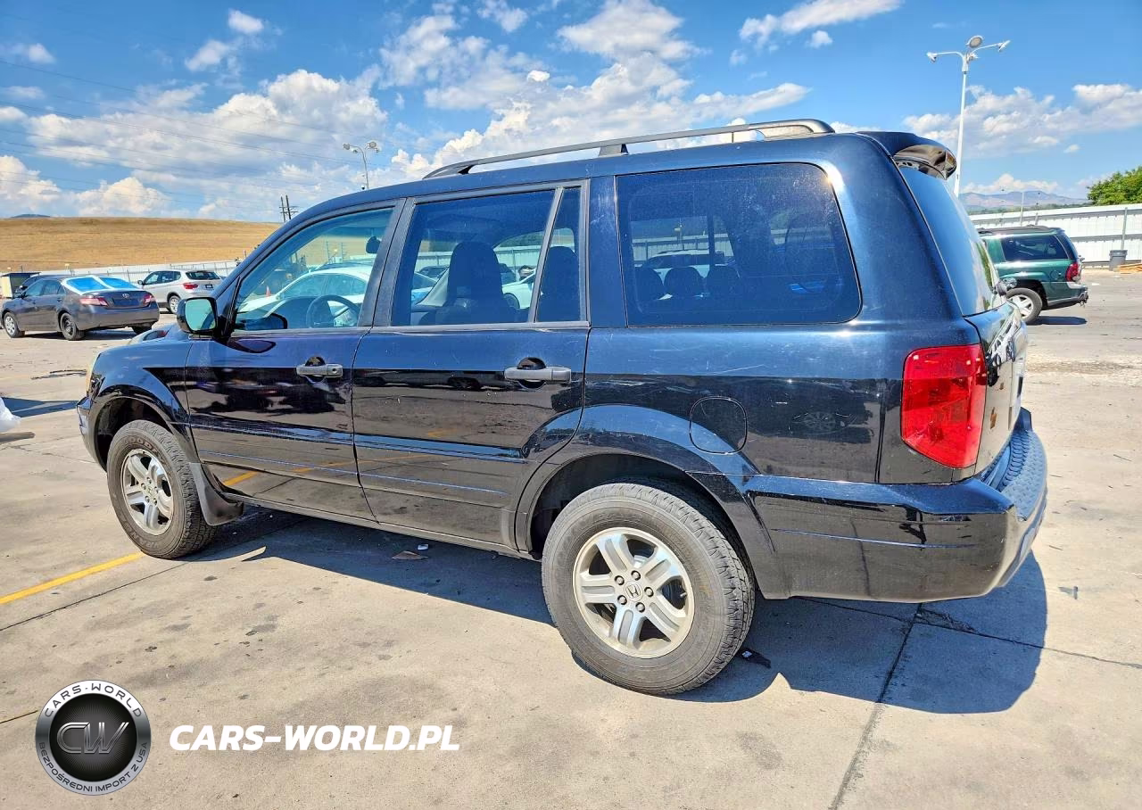 2004 Honda Pilot Exl VIN:2HKYF185X4H581670 - 2