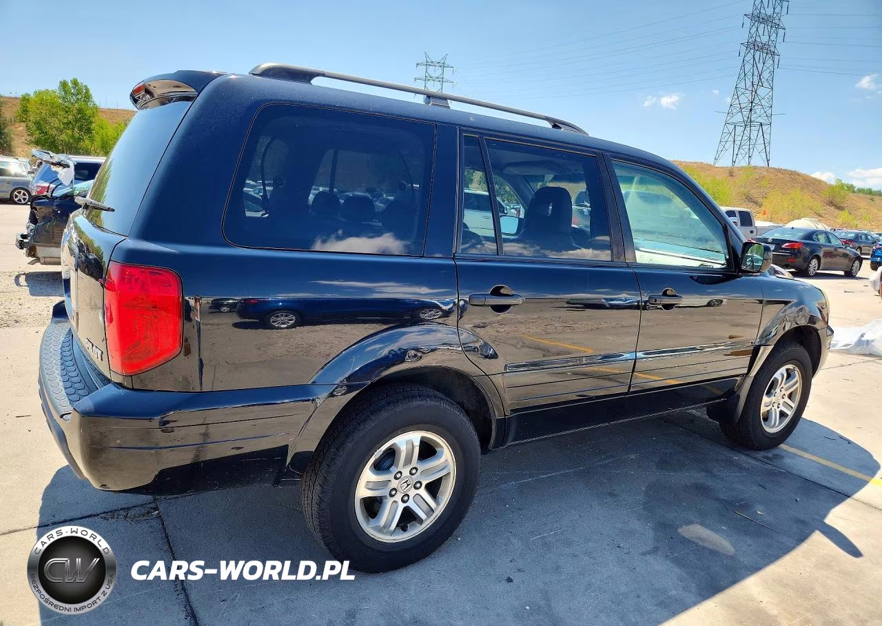 2004 Honda Pilot Exl VIN:2HKYF185X4H581670 - 3