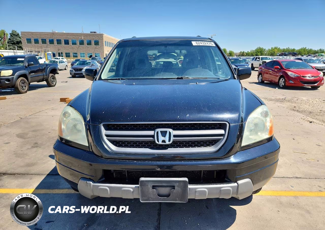 2004 Honda Pilot Exl VIN:2HKYF185X4H581670 - 5