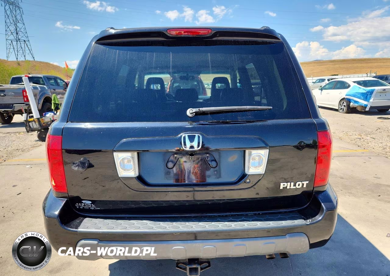 2004 Honda Pilot Exl VIN:2HKYF185X4H581670 - 6