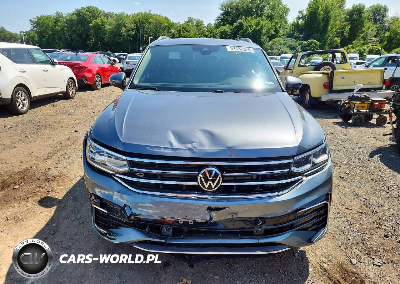 2022 Volkswagen Tiguan Sel R-Line VIN:3VV4B7AX3NM012620 - 5