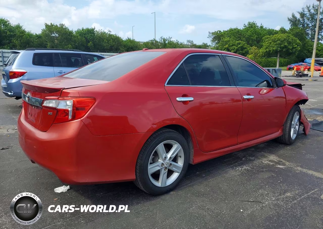 2012 Toyota Camry Se VIN:4T1BF1FK7CU509422 - 3