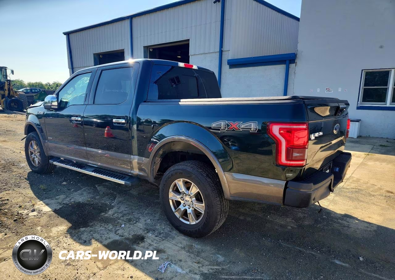 2016 Ford F150 Supercrew VIN:1FTEW1EG2GFB90925 - 2