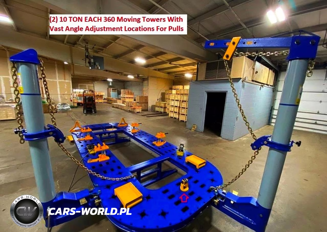 2026 Heavy Duty Autobody Frame Machine 20 Ton VIN:38912122 - 4