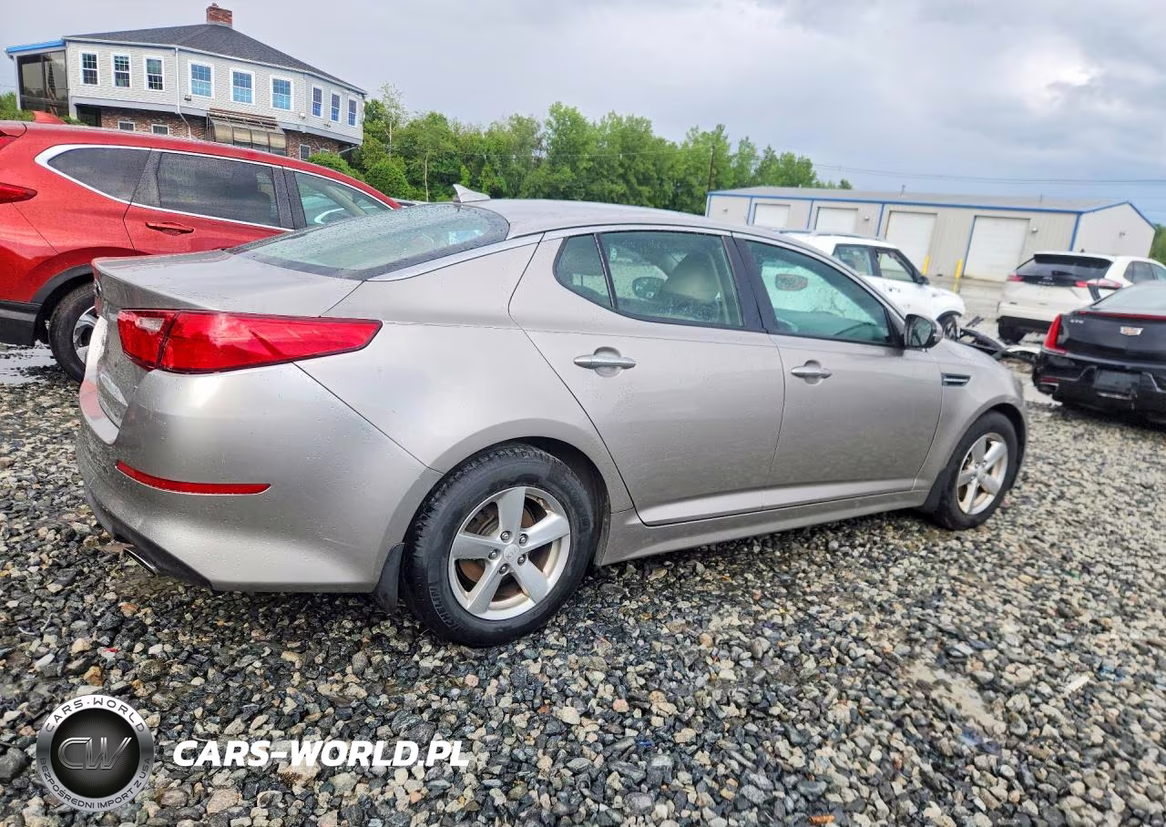 2014 Kia Optima Lx VIN:5XXGM4A78EG337561 - 3