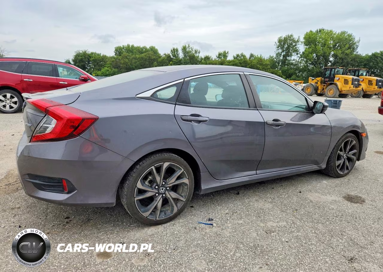 2021 Honda Civic Sport VIN:2HGFC2F83MH545073 - 3