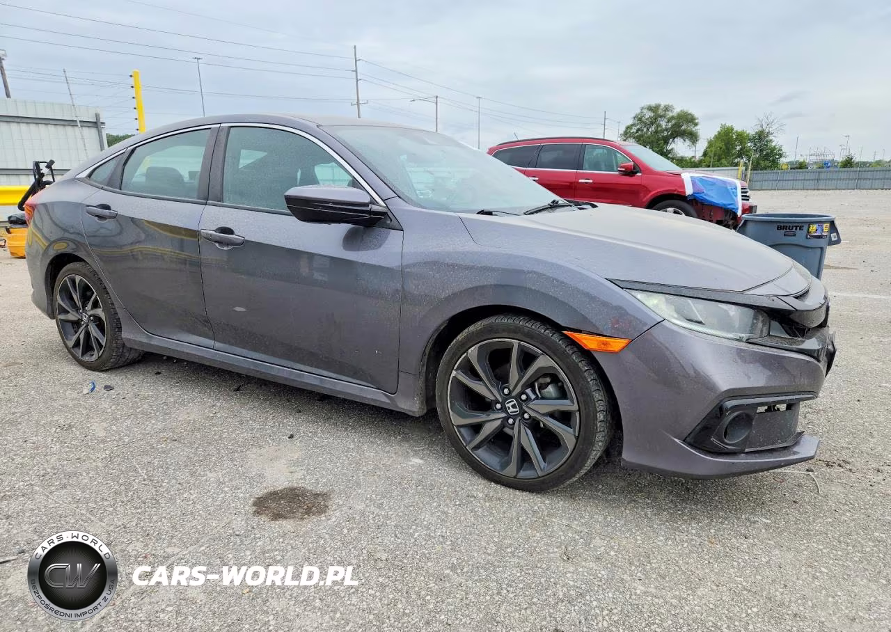 2021 Honda Civic Sport VIN:2HGFC2F83MH545073 - 4