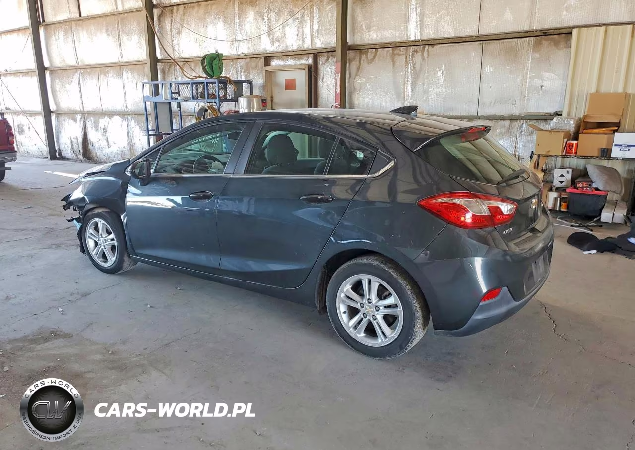 2017 Chevrolet Cruze Lt VIN:3G1BE6SMXHS602821 - 2