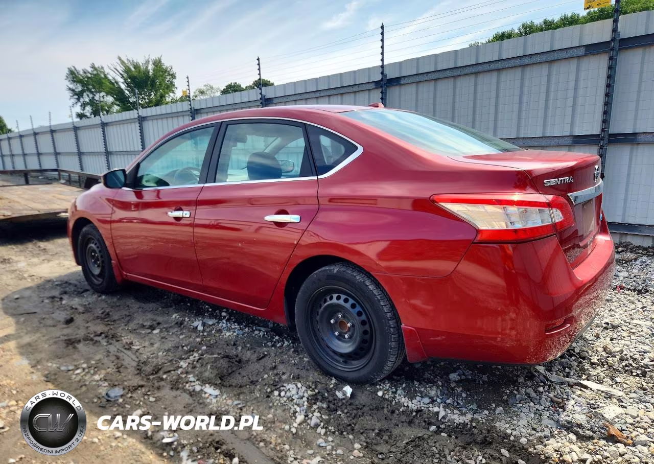 2013 Nissan Sentra S VIN:3N1AB7AP8DL662195 - 2