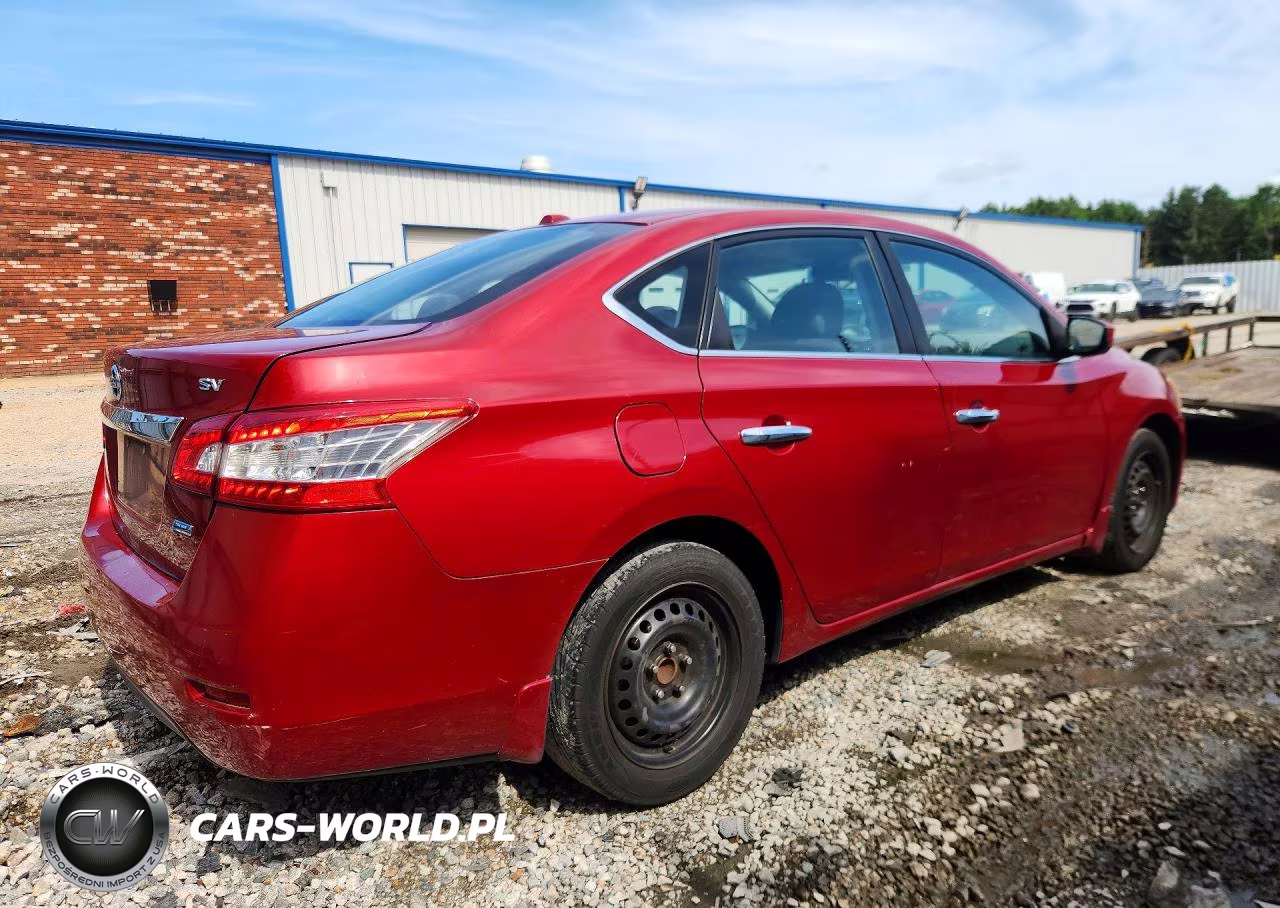 2013 Nissan Sentra S VIN:3N1AB7AP8DL662195 - 3