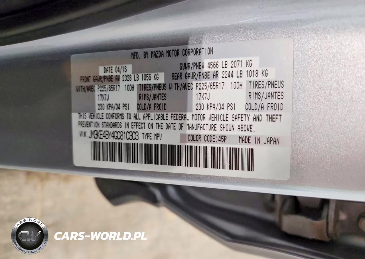 2016 Mazda Cx-5 Sport VIN:JM3KE4BY4G0810303 - 13