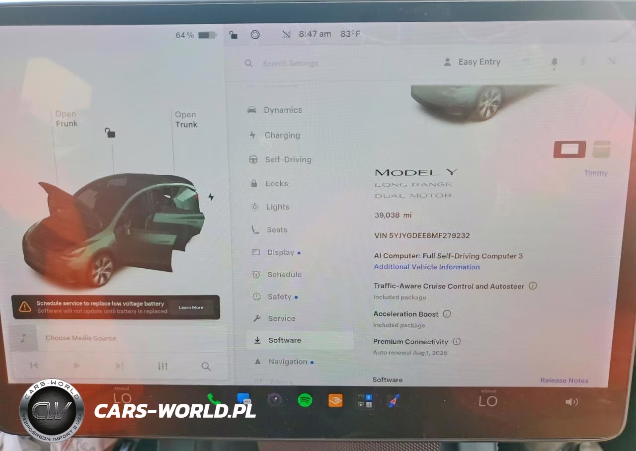 2021 Tesla Model Y VIN:5YJYGDEE8MF279232 - 9