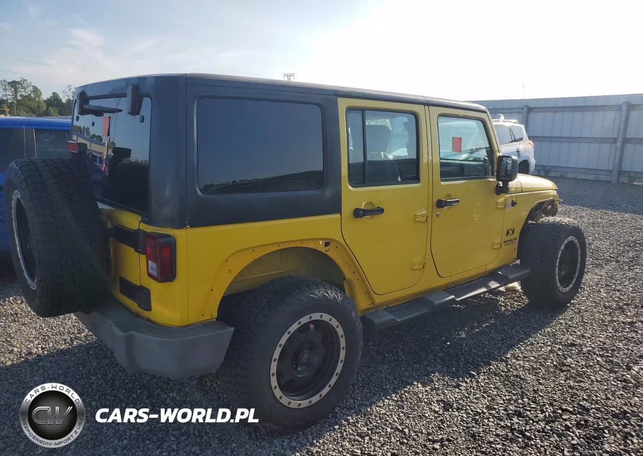 2009 Jeep Wrangler Unlimited X VIN:1J4GB39139L753940 - 3