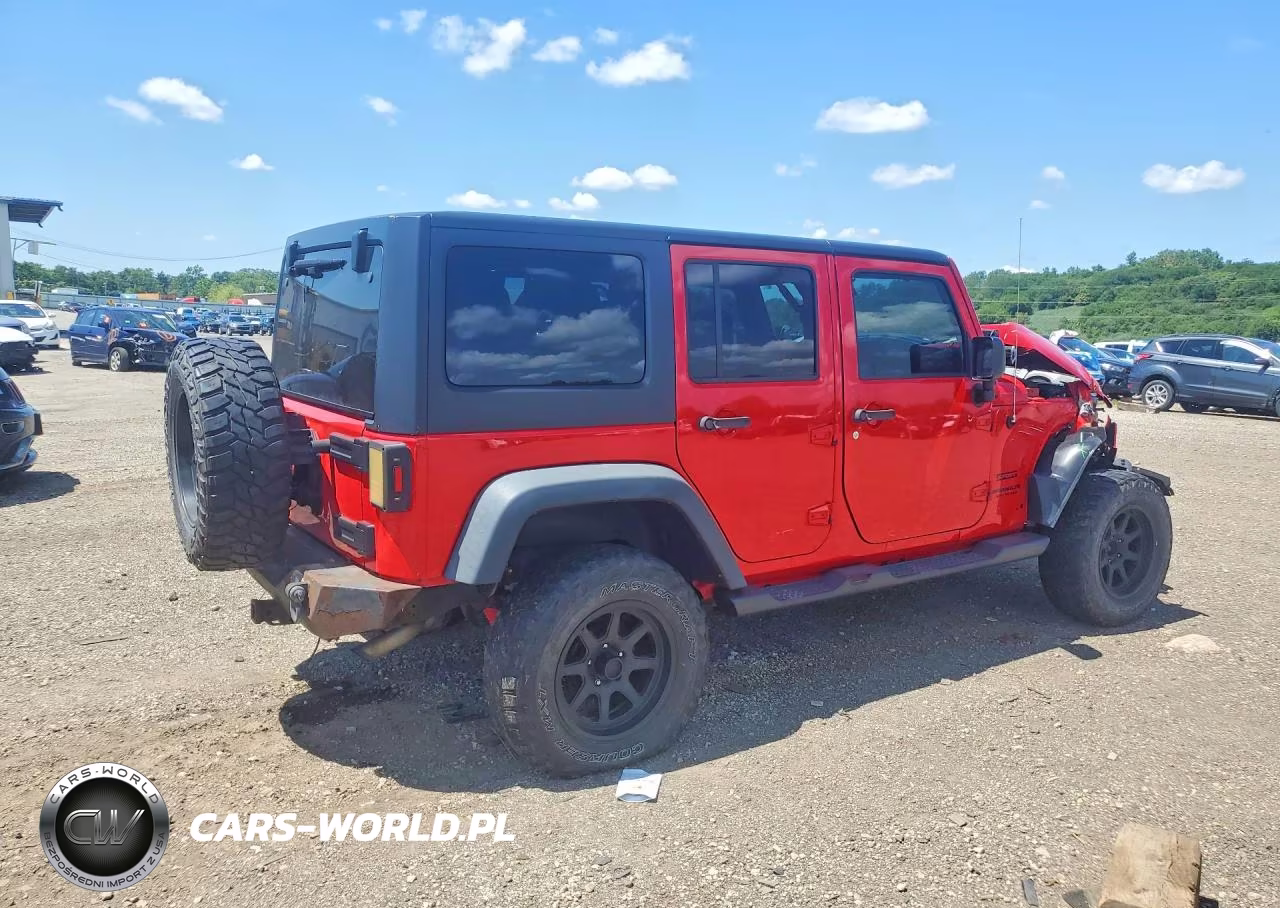 2016 Jeep Wrangler Unlimited Sport VIN:1C4BJWDG3GL255928 - 3