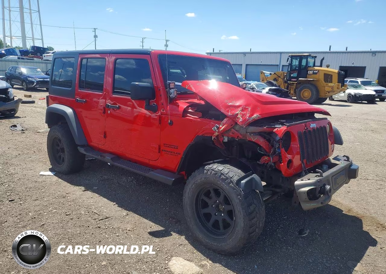 2016 Jeep Wrangler Unlimited Sport VIN:1C4BJWDG3GL255928 - 4