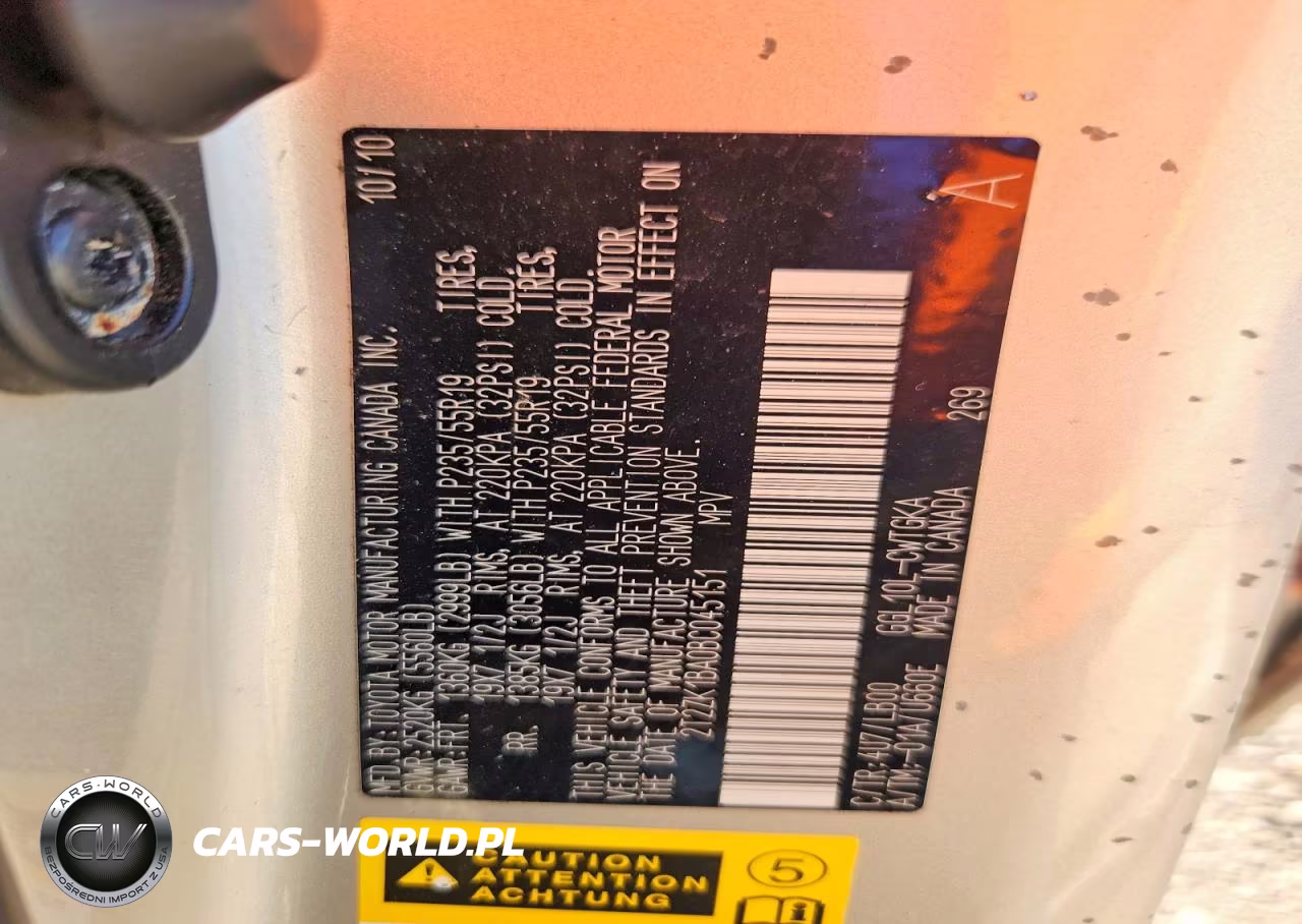 2011 Lexus Rx 350 VIN:2T2ZK1BA0BC045151 - 13