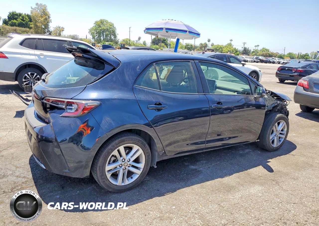 2019 Toyota Corolla Hatchback Se VIN:JTNK4RBE7K3045704 - 3