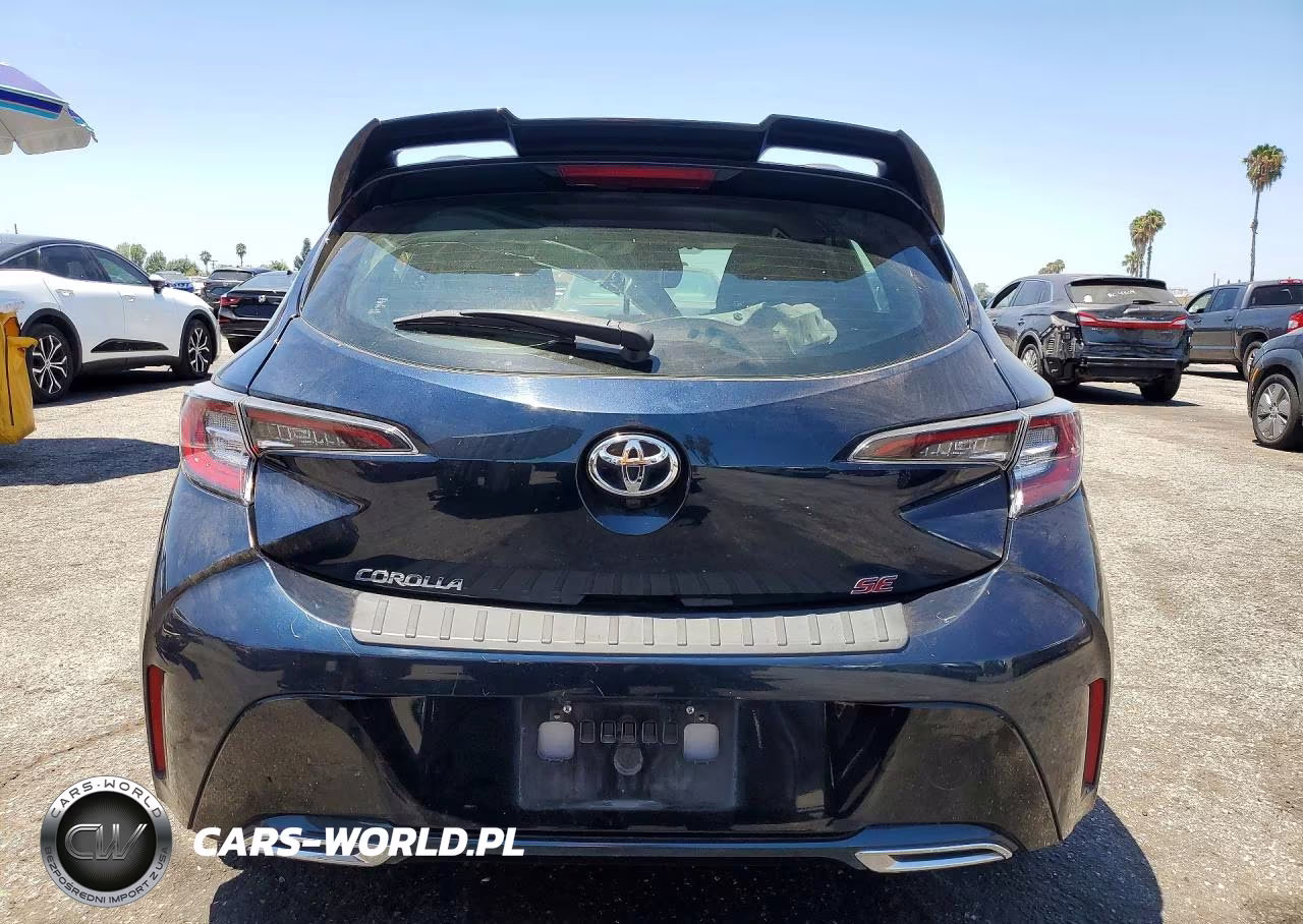 2019 Toyota Corolla Hatchback Se VIN:JTNK4RBE7K3045704 - 6