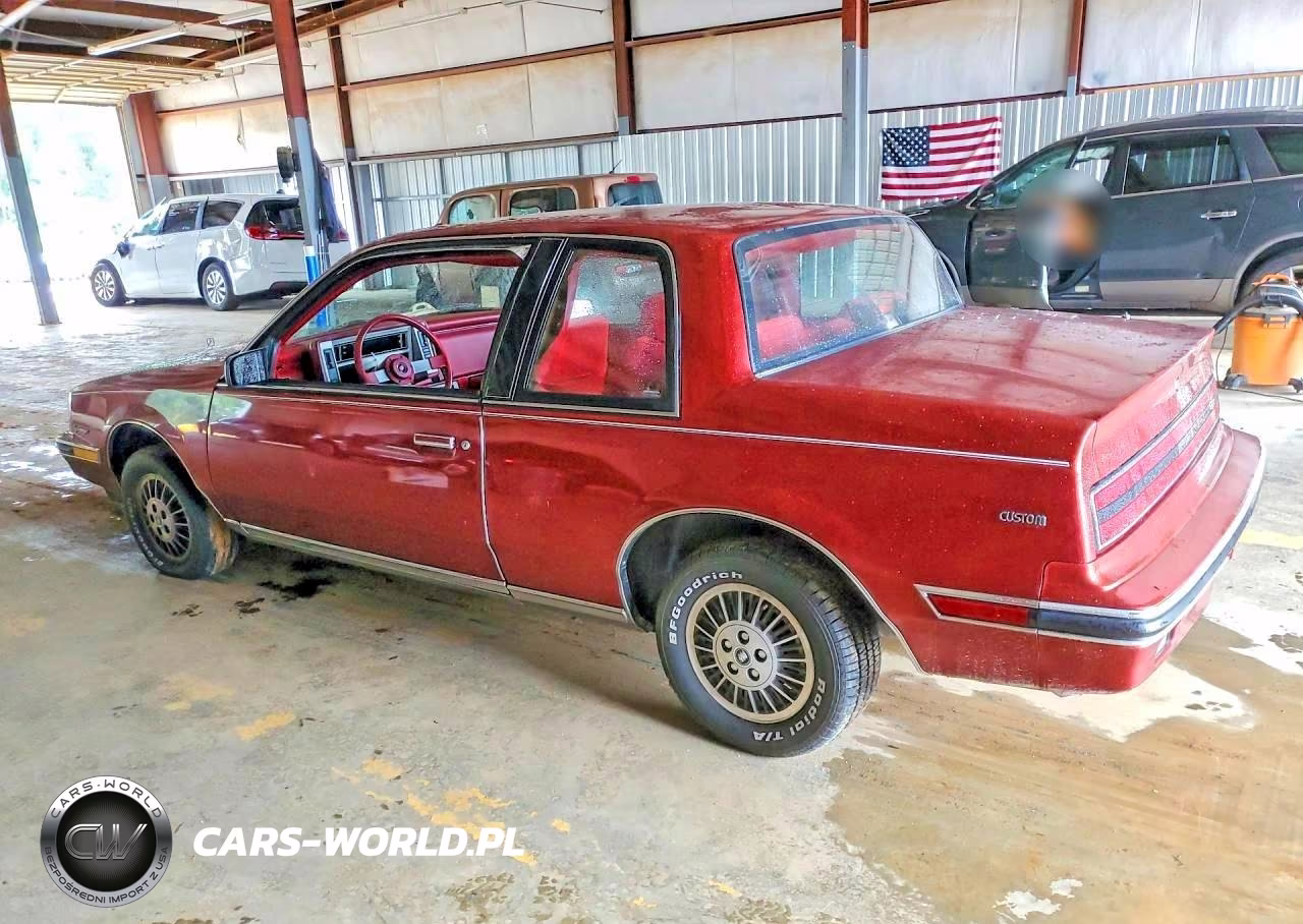 1986 Buick Somerset Custom VIN:1G4NJ27L0GM144242 - 2