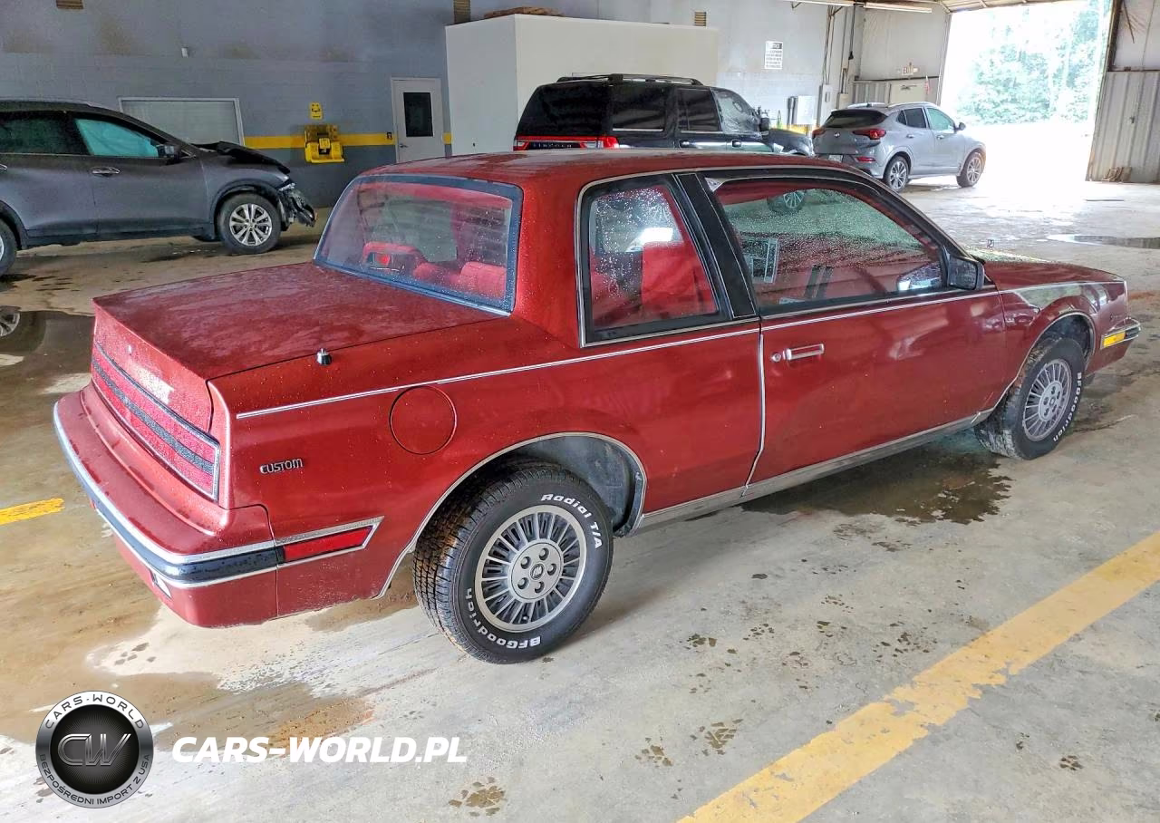 1986 Buick Somerset Custom VIN:1G4NJ27L0GM144242 - 3