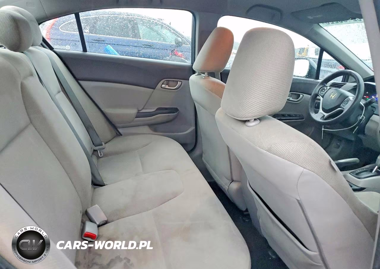 2012 Honda Civic Lx VIN:19XFB2F51CE325643 - 10