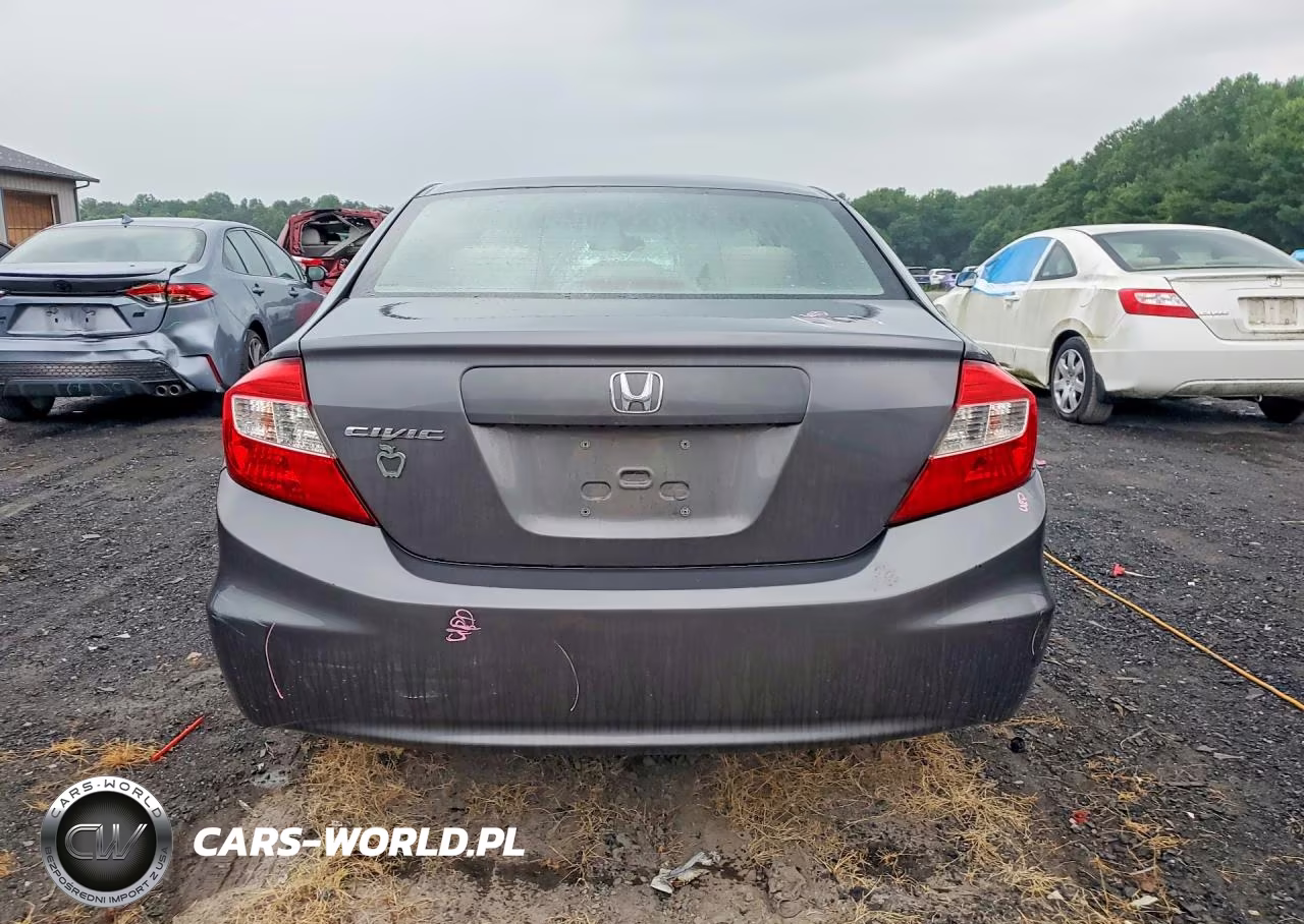 2012 Honda Civic Lx VIN:19XFB2F51CE325643 - 6