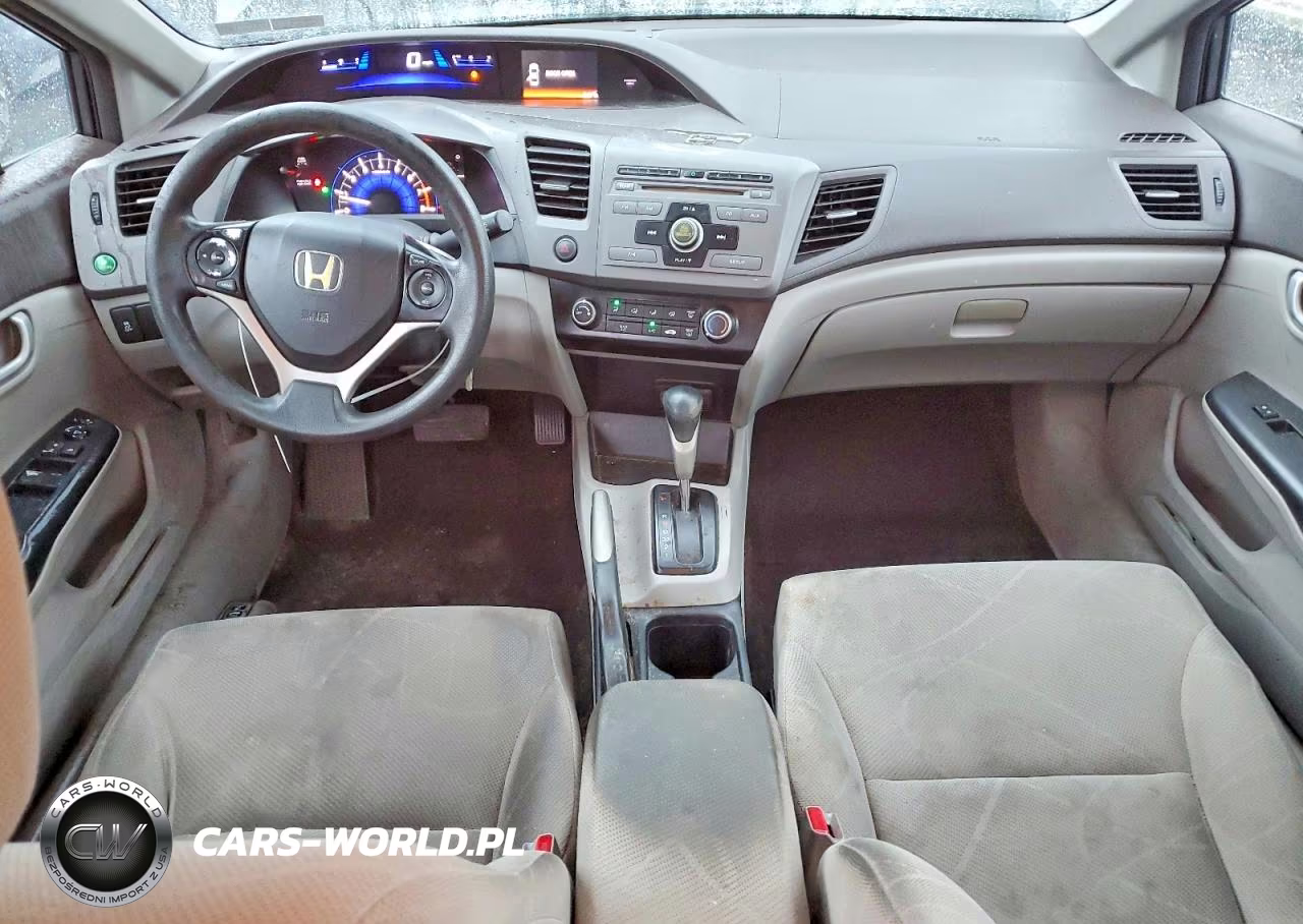 2012 Honda Civic Lx VIN:19XFB2F51CE325643 - 8