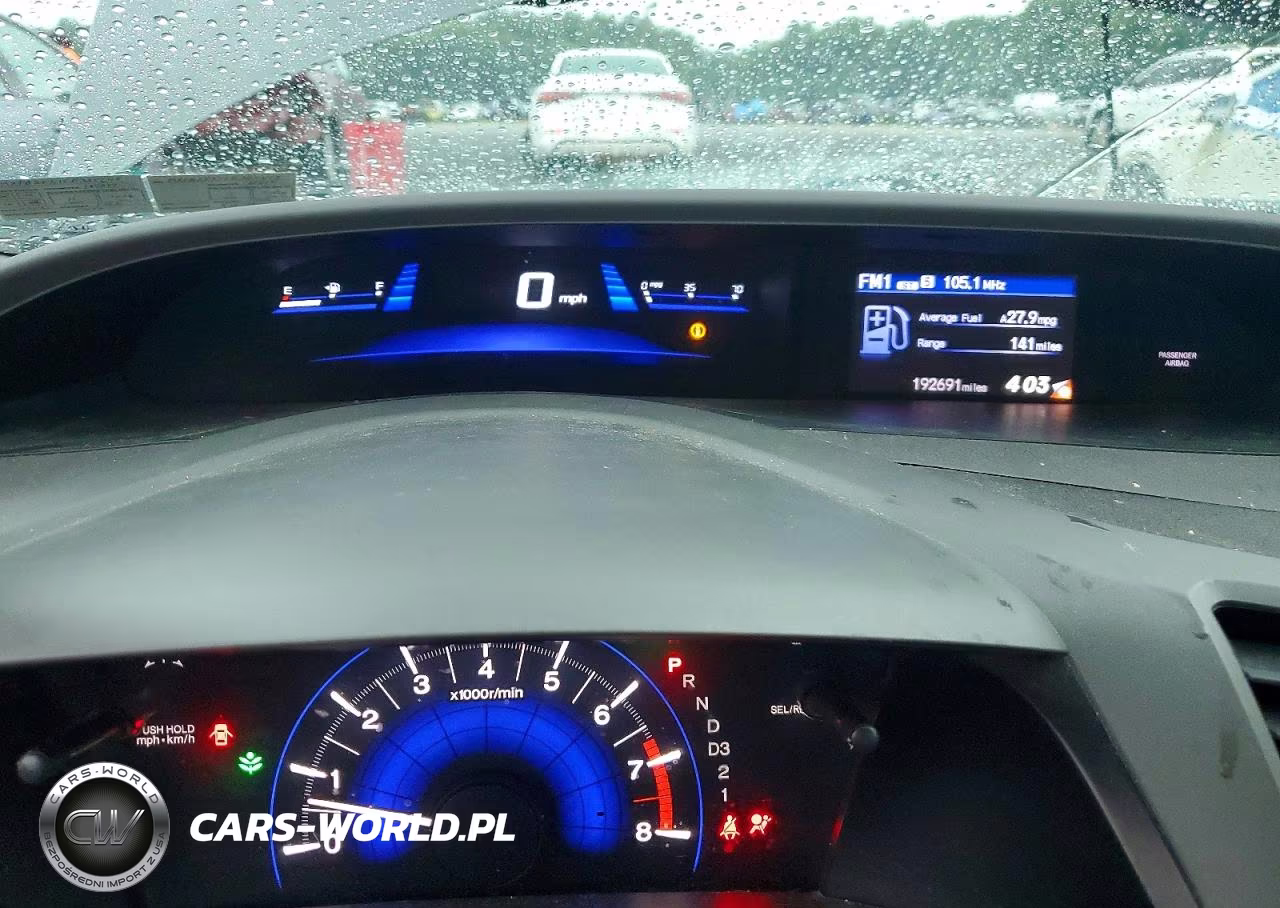 2012 Honda Civic Lx VIN:19XFB2F51CE325643 - 9