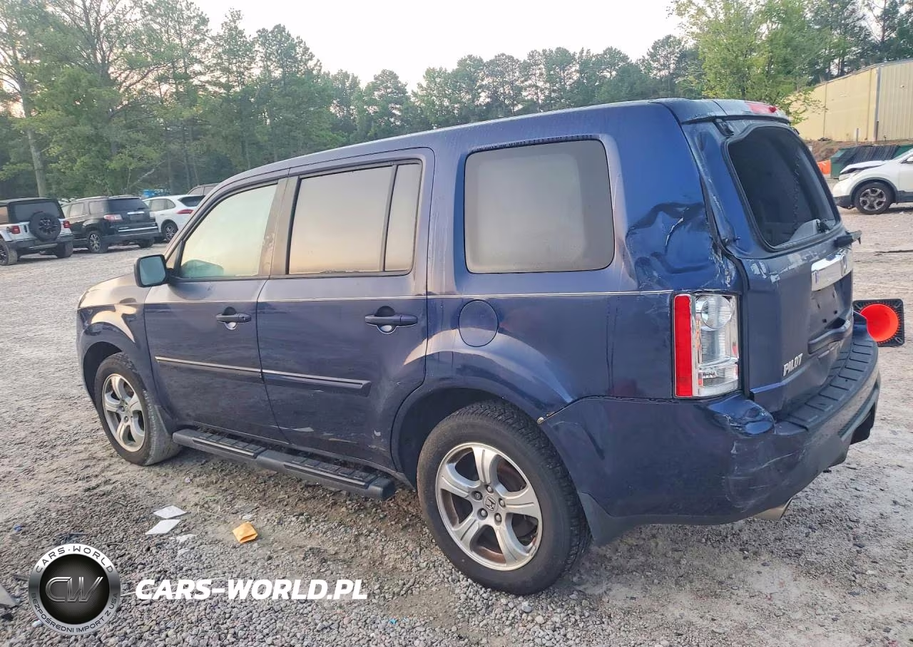2014 Honda Pilot Exl VIN:5FNYF4H55EB024912 - 2
