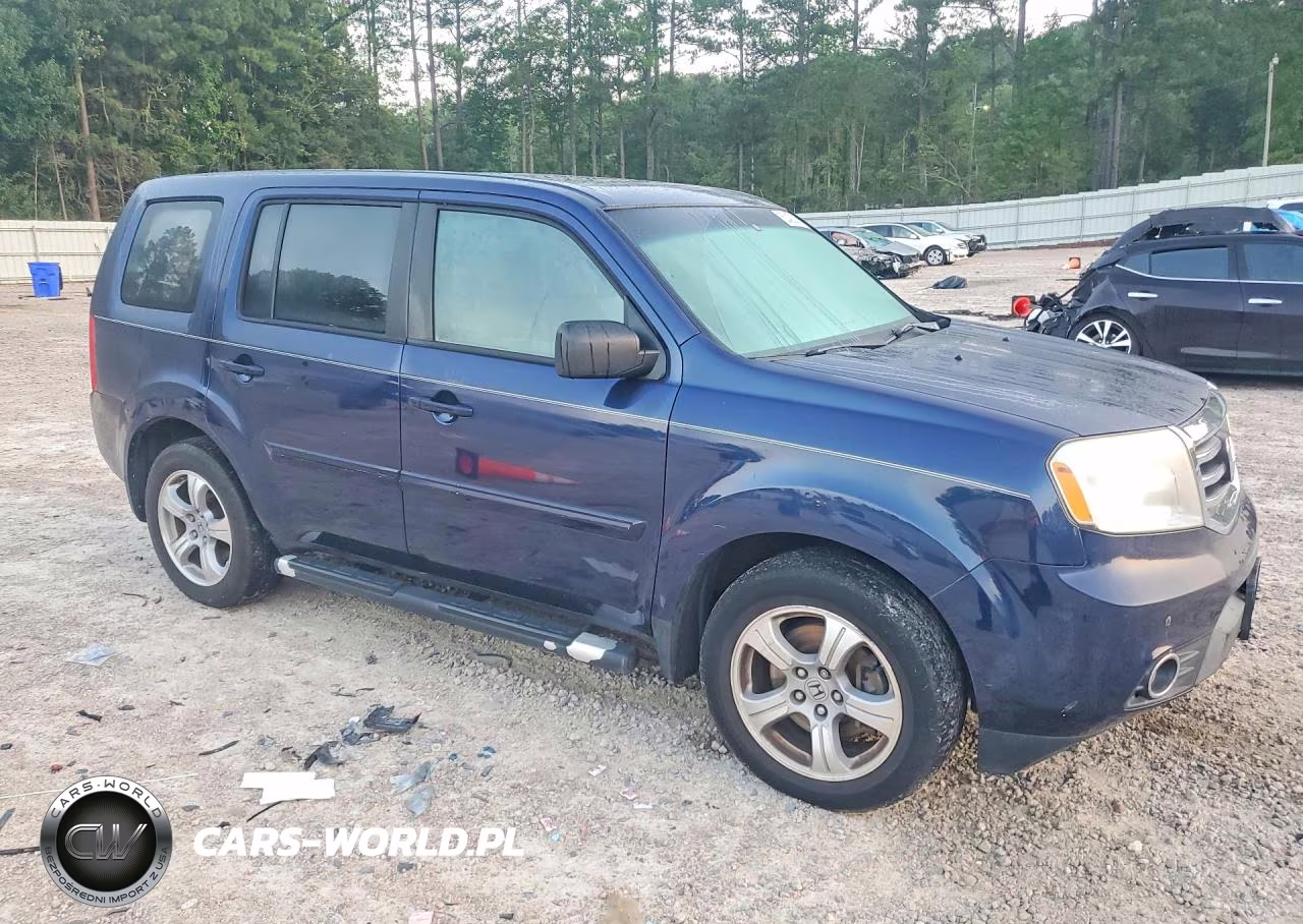 2014 Honda Pilot Exl VIN:5FNYF4H55EB024912 - 4