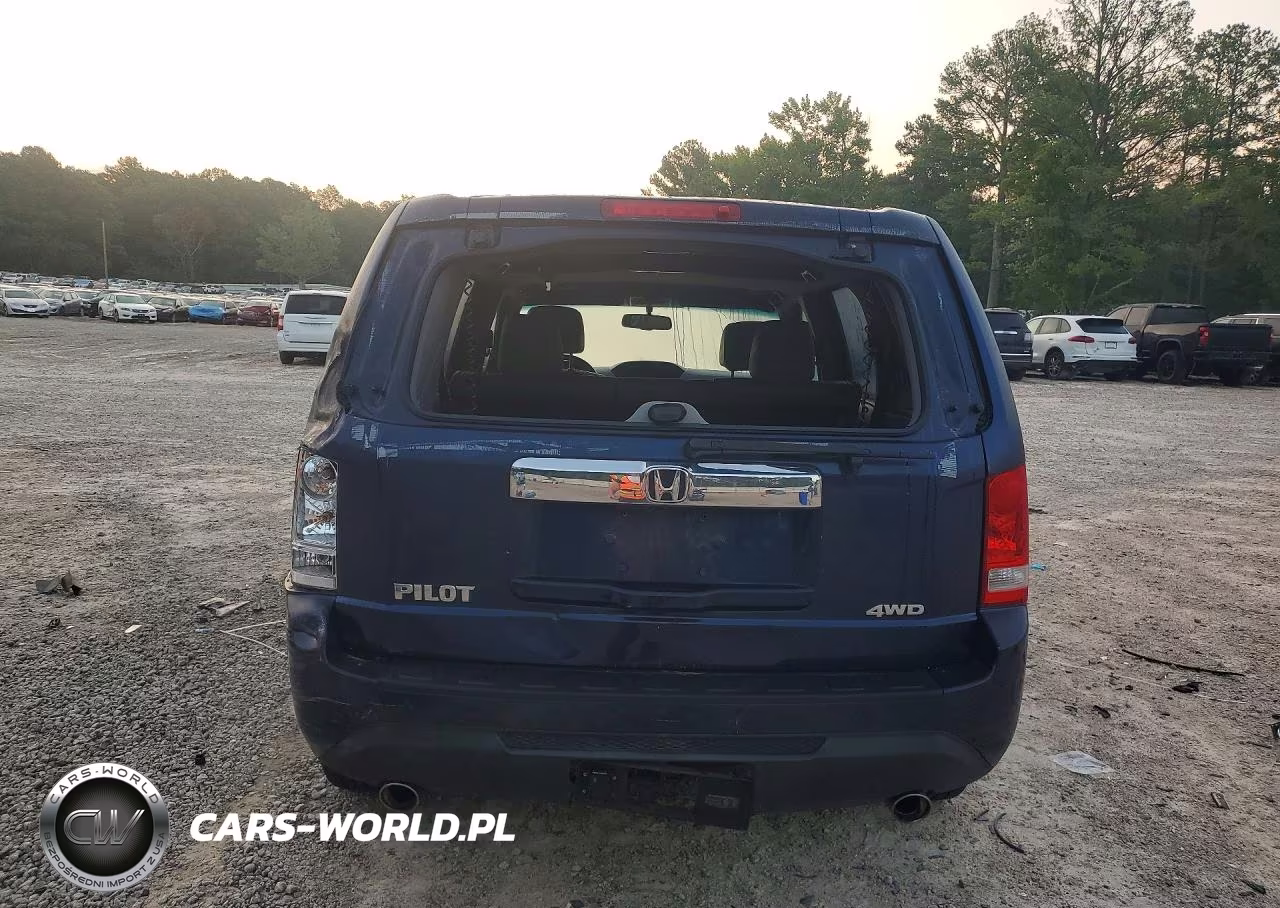 2014 Honda Pilot Exl VIN:5FNYF4H55EB024912 - 6
