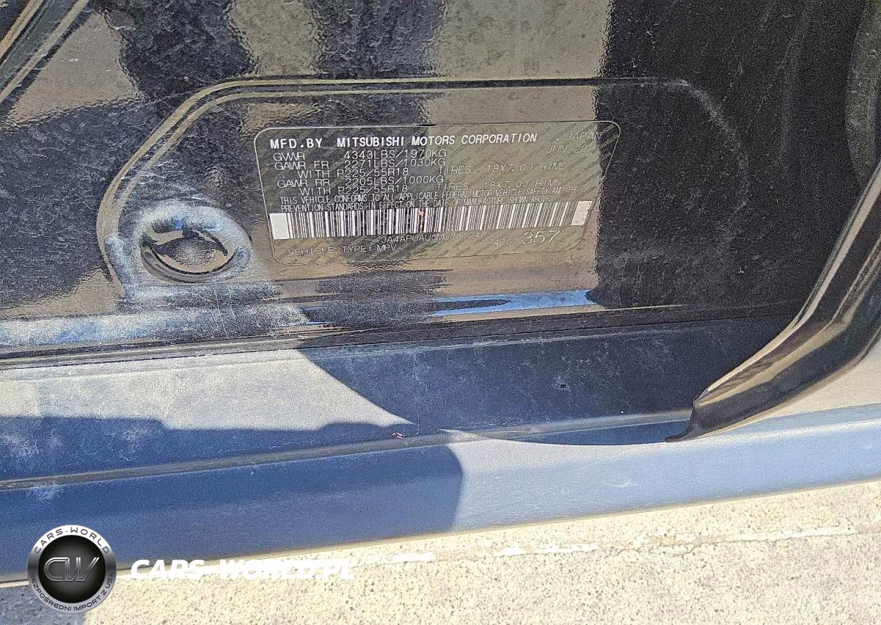 2021 Mitsubishi Outlander Sport Es VIN:JA4APUAU0MU031248 - 13
