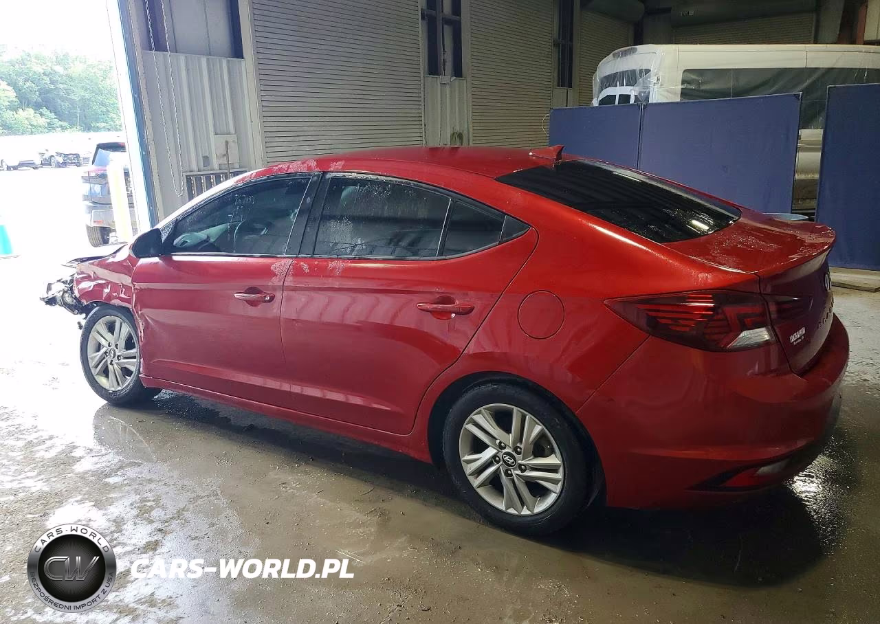 2019 Hyundai Elantra Sel VIN:KMHD84LFXKU767993 - 2