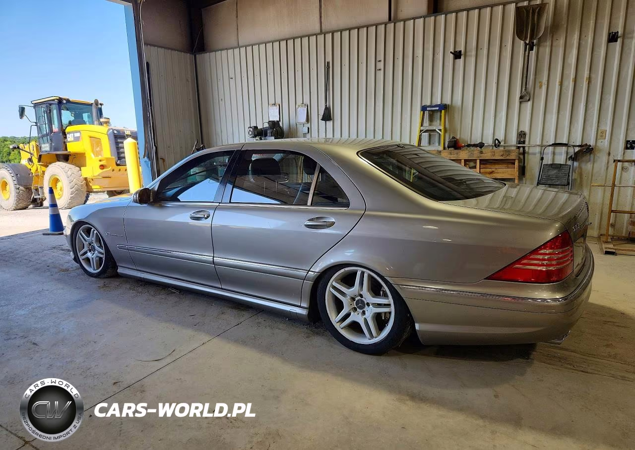 2005 Mercedes-Benz S 55 Amg VIN:WDBNG74J25A450309 - 2