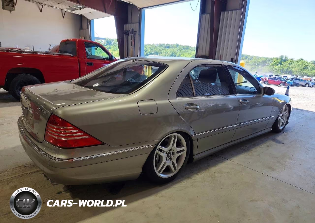 2005 Mercedes-Benz S 55 Amg VIN:WDBNG74J25A450309 - 3