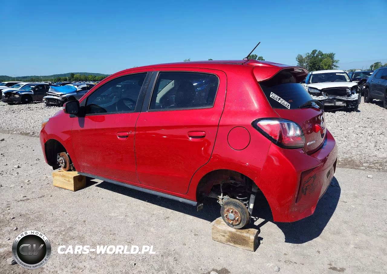 2021 Mitsubishi Mirage Se VIN:ML32AWHJ7MH009925 - 2