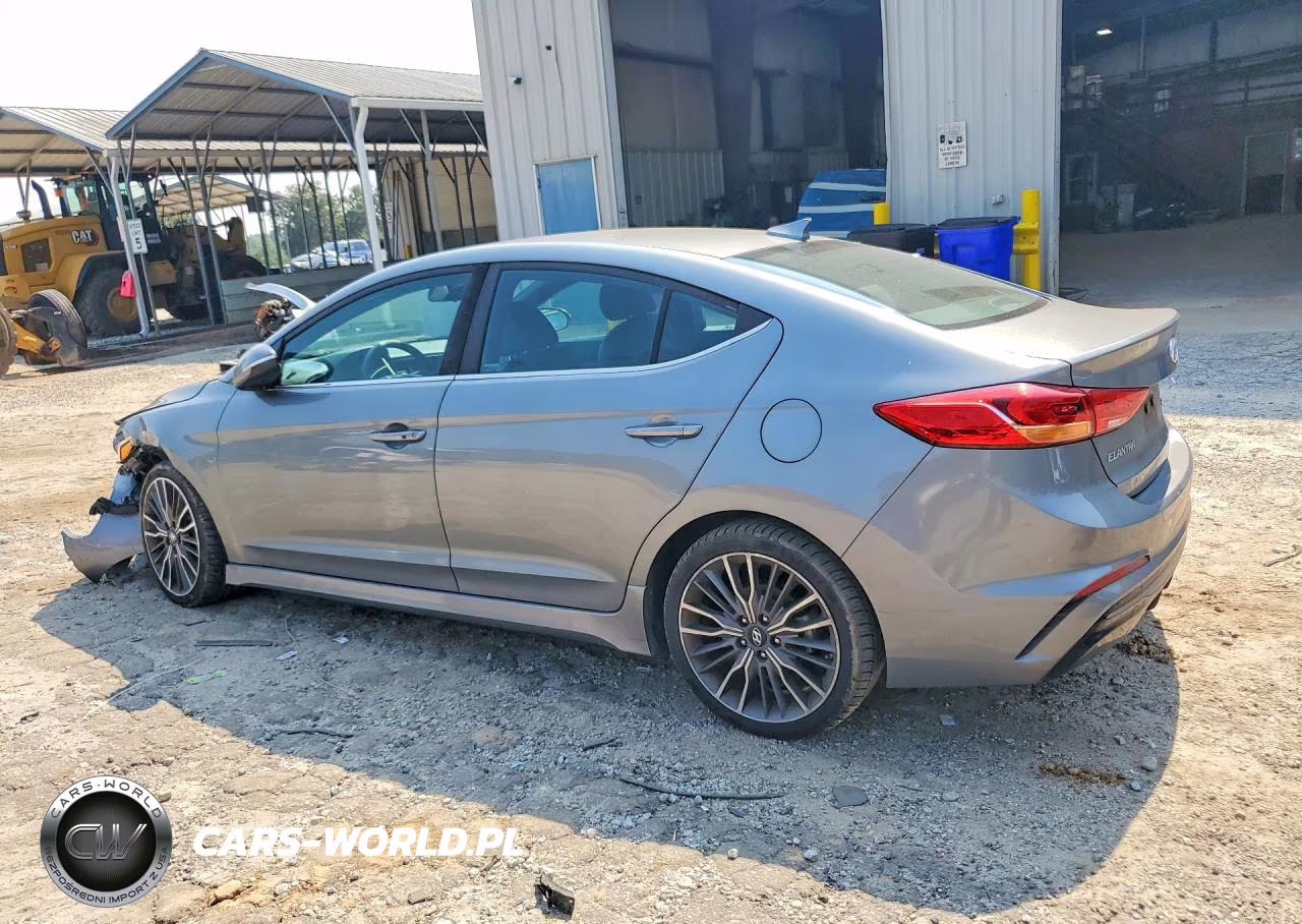 2018 Hyundai Elantra Sport VIN:KMHD04LB0JU613215 - 2