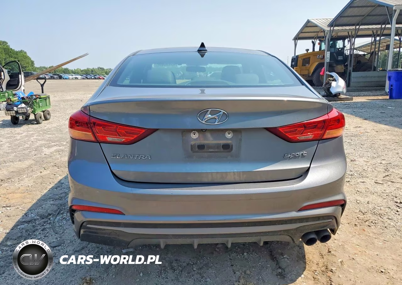 2018 Hyundai Elantra Sport VIN:KMHD04LB0JU613215 - 6