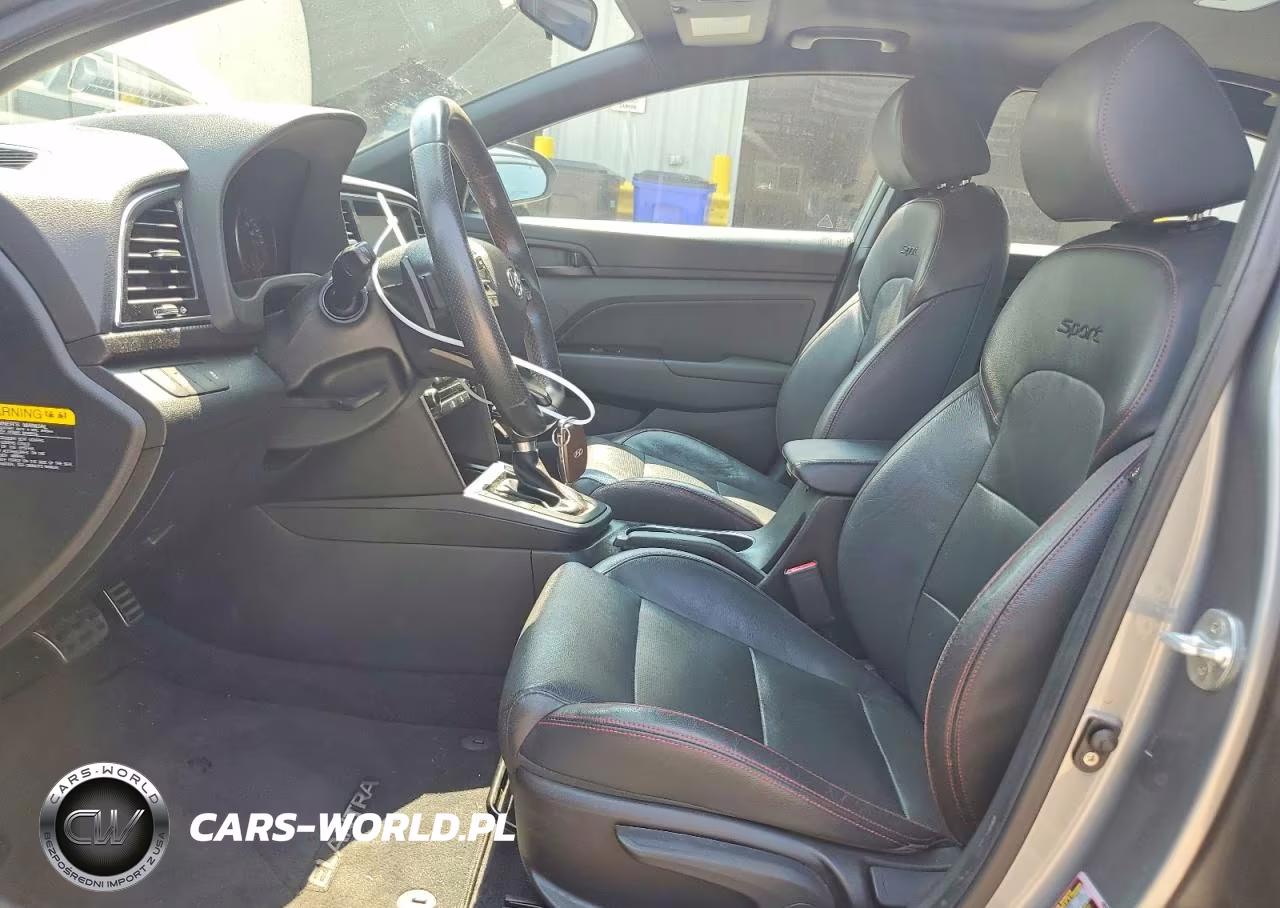 2018 Hyundai Elantra Sport VIN:KMHD04LB0JU613215 - 7